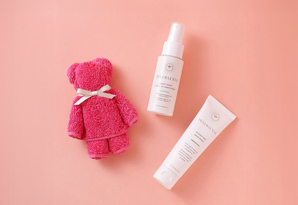 触れるたび、満たされる 髪と心に贈る、やさしいコラボレーションINNERSENSE × Hippopotamus「タオルベアセット」を発売
